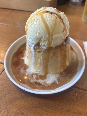 プリンの写真。